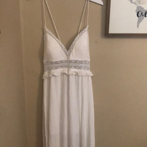Hello Molly Boho White Dress - Picture 1 of 5